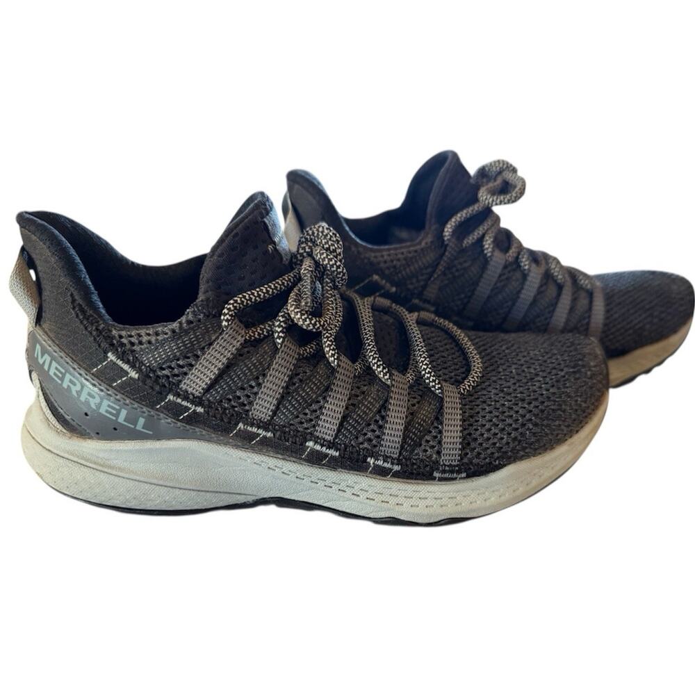 Merrell Bravada Edge Womens Size 7 Black Gray Trail Running Hiking Shoes